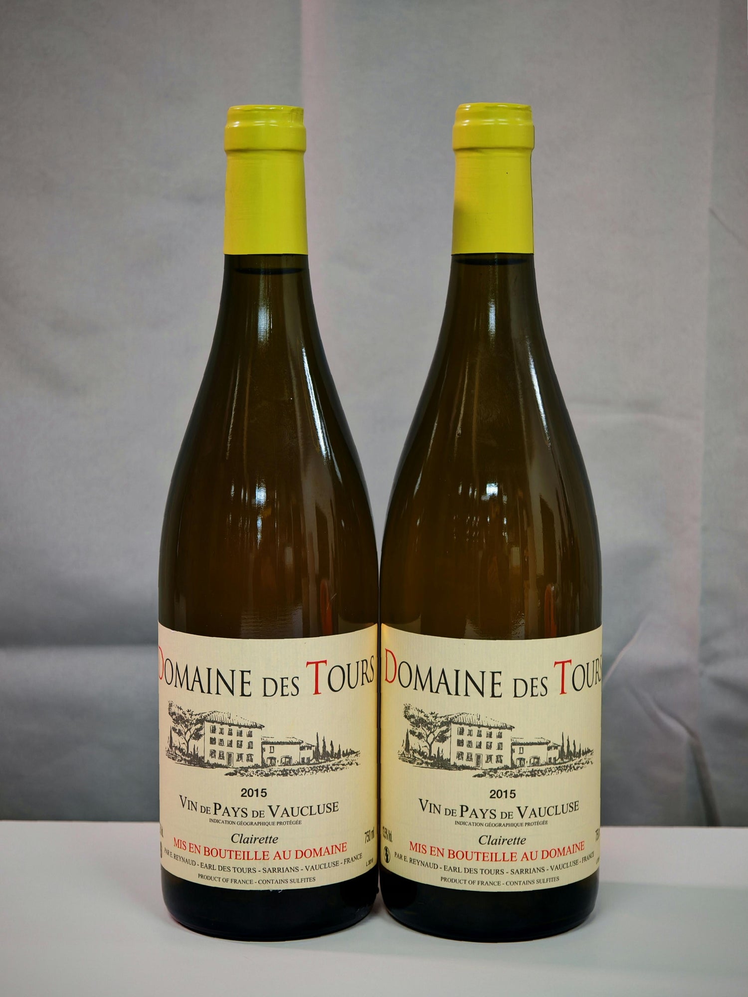 2015 Domaine des Tours, Vaucluse Blanc 750ml