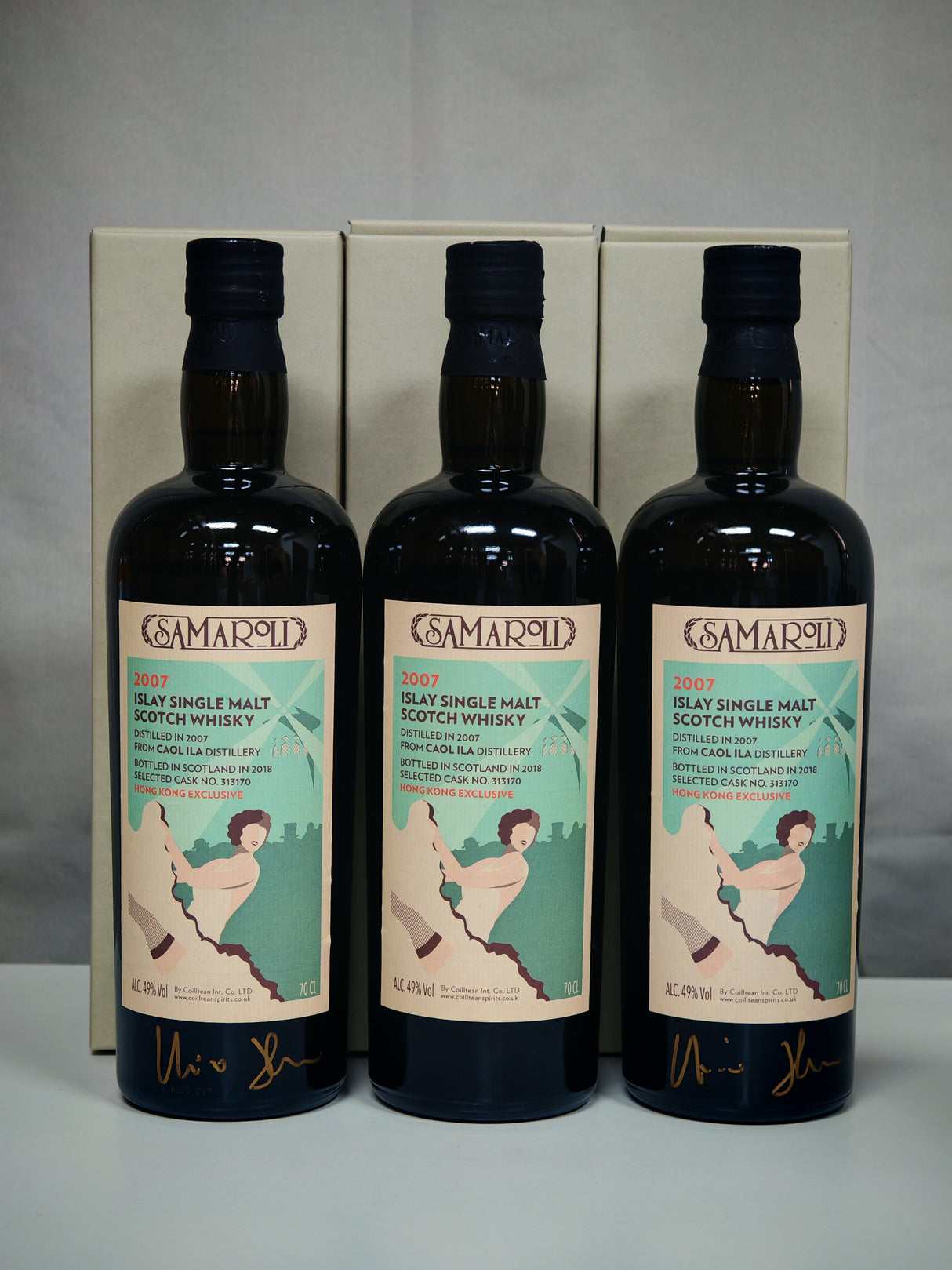 Samaroli - Caol Ila 11 Year Old 2007 Cask 313170 Hong Kong Exclusive (signed by Samaroli)
