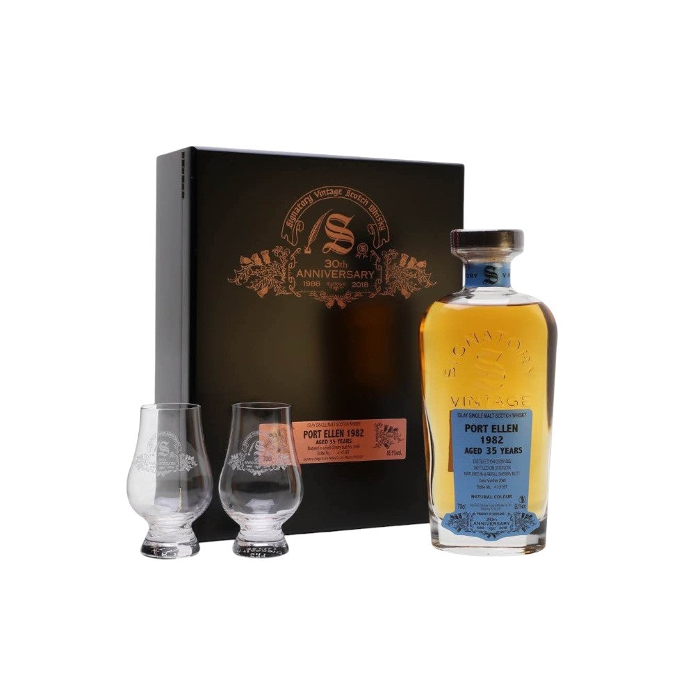 Port Ellen 35 Years Old 1982-2018 Cask #2040 by Signatory Vintage Single Malt Scotch Whisky