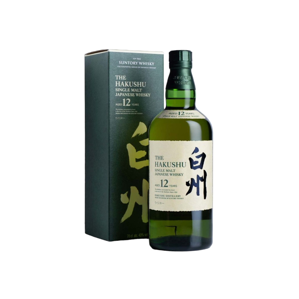 The Hakushu 12 Years Old Single Malt Whisky 700ml