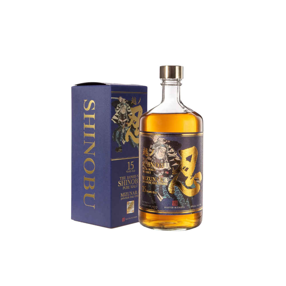 Shinobu Pure Malt 15 years Mizunara Oak Finish 忍15年純麥威士忌 700ml