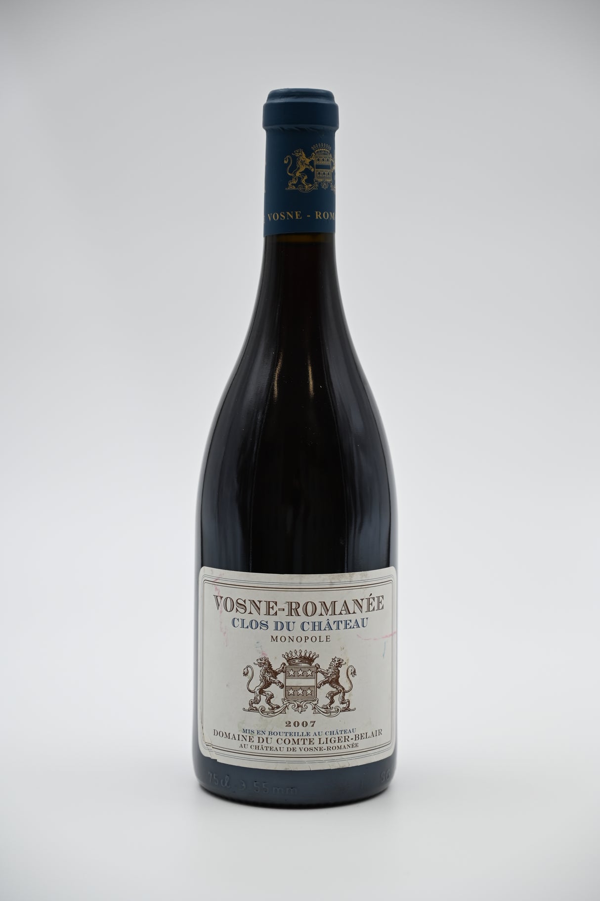 2007 Comte Liger Belair, Vosne Romanee Clos du Chateau 里贝伯爵酒庄城堡园 沃恩罗曼尼村 红葡萄酒 李白