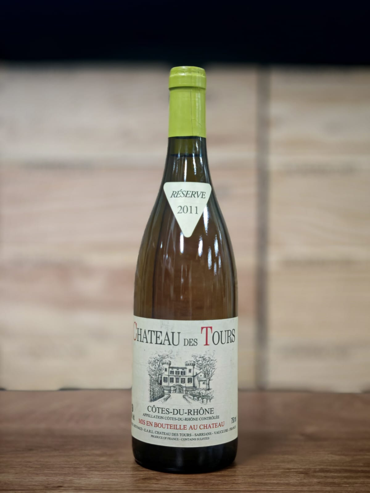 2011 Chateau des Tours, Cotes du Rhone Blanc 750ml