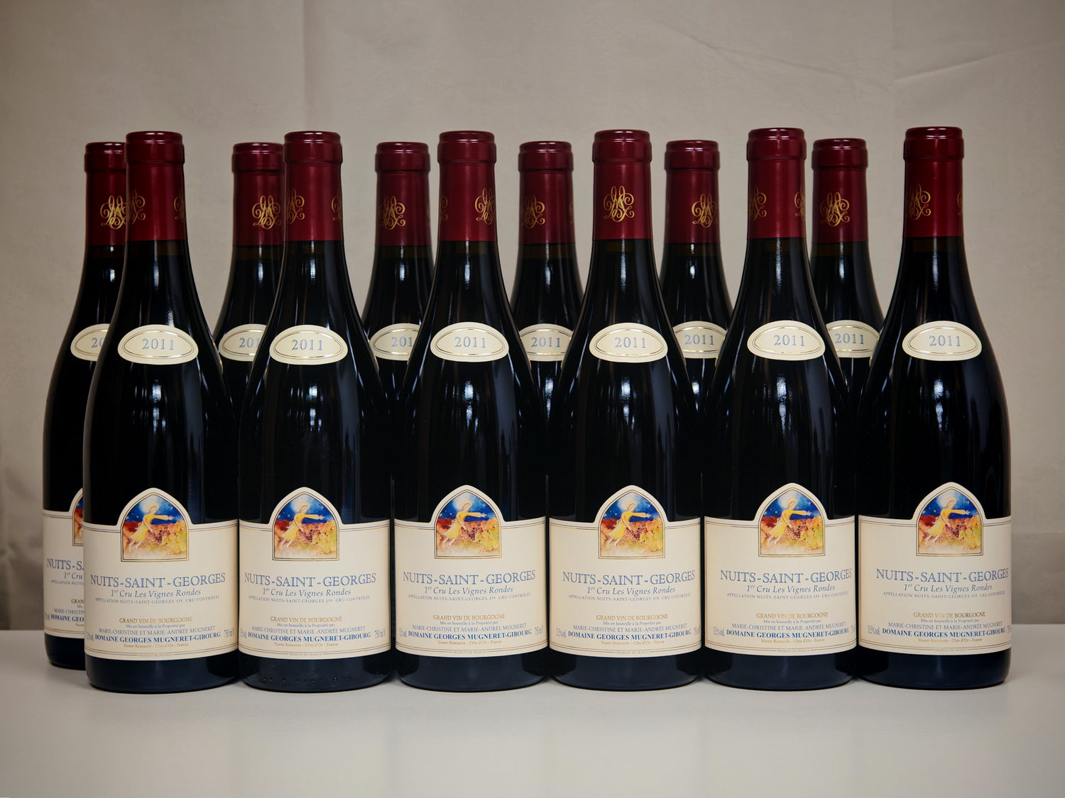 2011 Domaine Georges Mugneret Gibourg,  Nuits Saint Georges 1er, Les Vignes Rondes 750ml