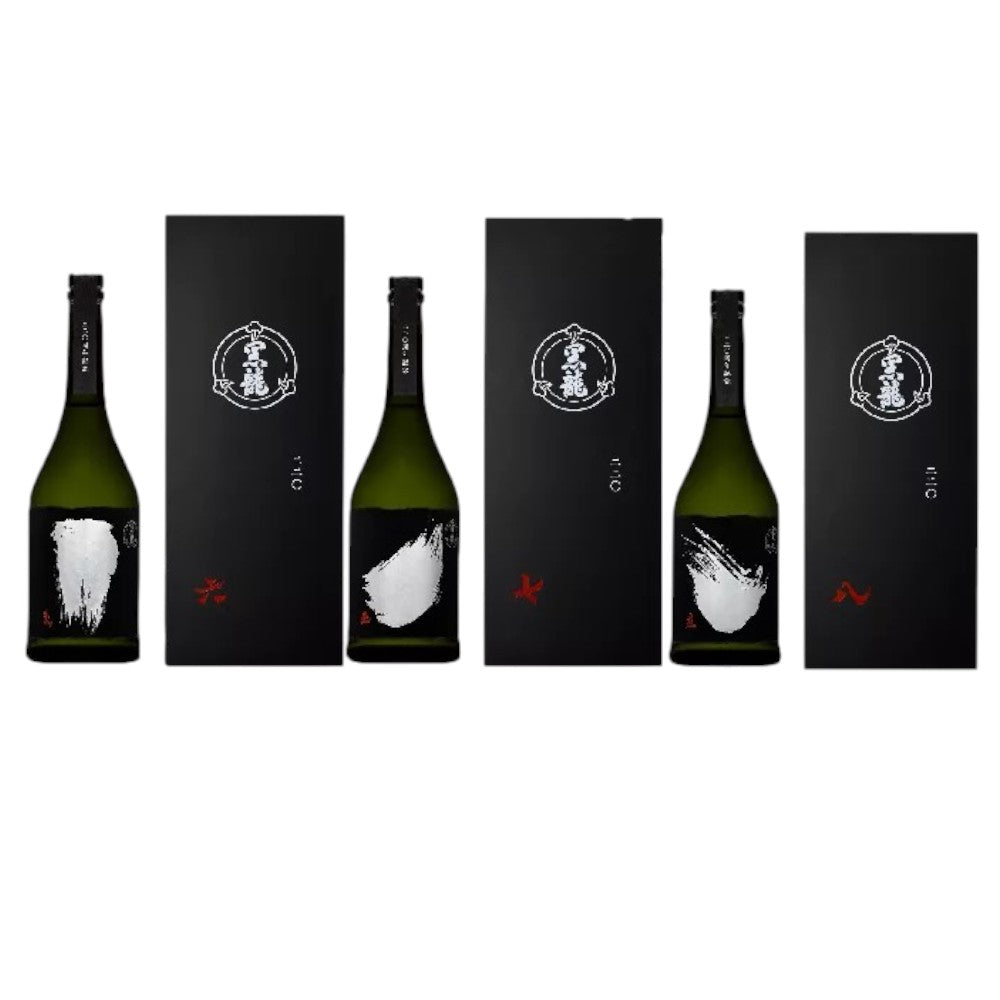 黑龍酒造 220週年紀念款 黑龍六義、七正、八直 純米大吟釀 720ml x 3支