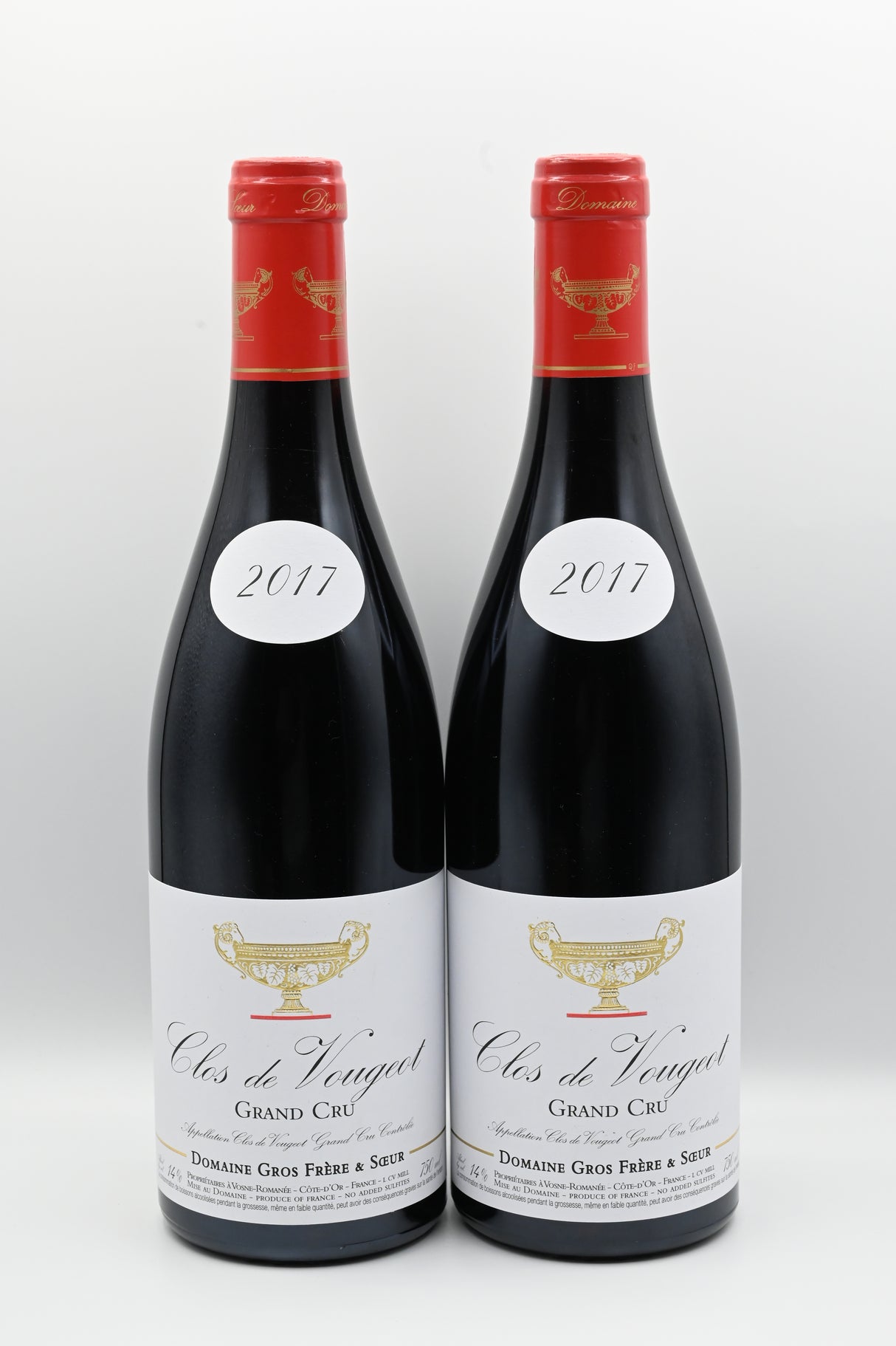 2017 Gros Frere et Soeur, Clos de Vougeot 750ml