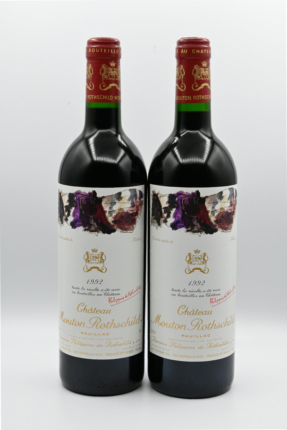 1992 Chateau Mouton Rothschild 750ml – V Wine