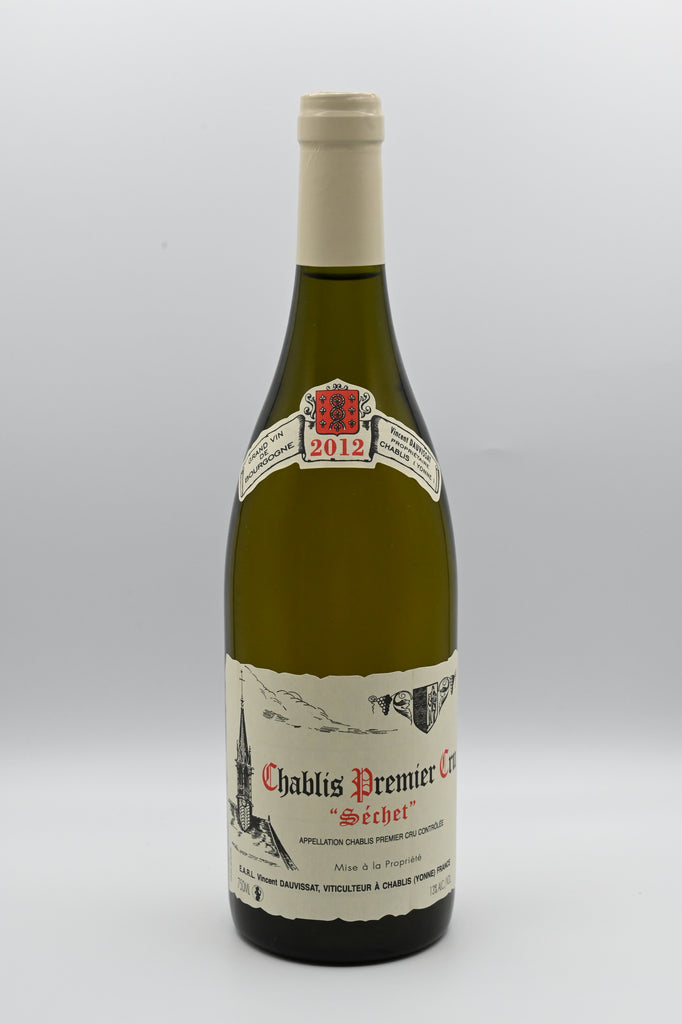 2012 Vincent Dauvissat, 1er Cru Sechet Chablis 750ml