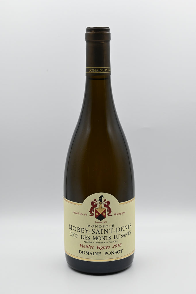 2018 Domaine Ponsot, Morey St Denis Blanc 1er Cru "Clos des Monts Luisants" Vieilles Vignes 750ml