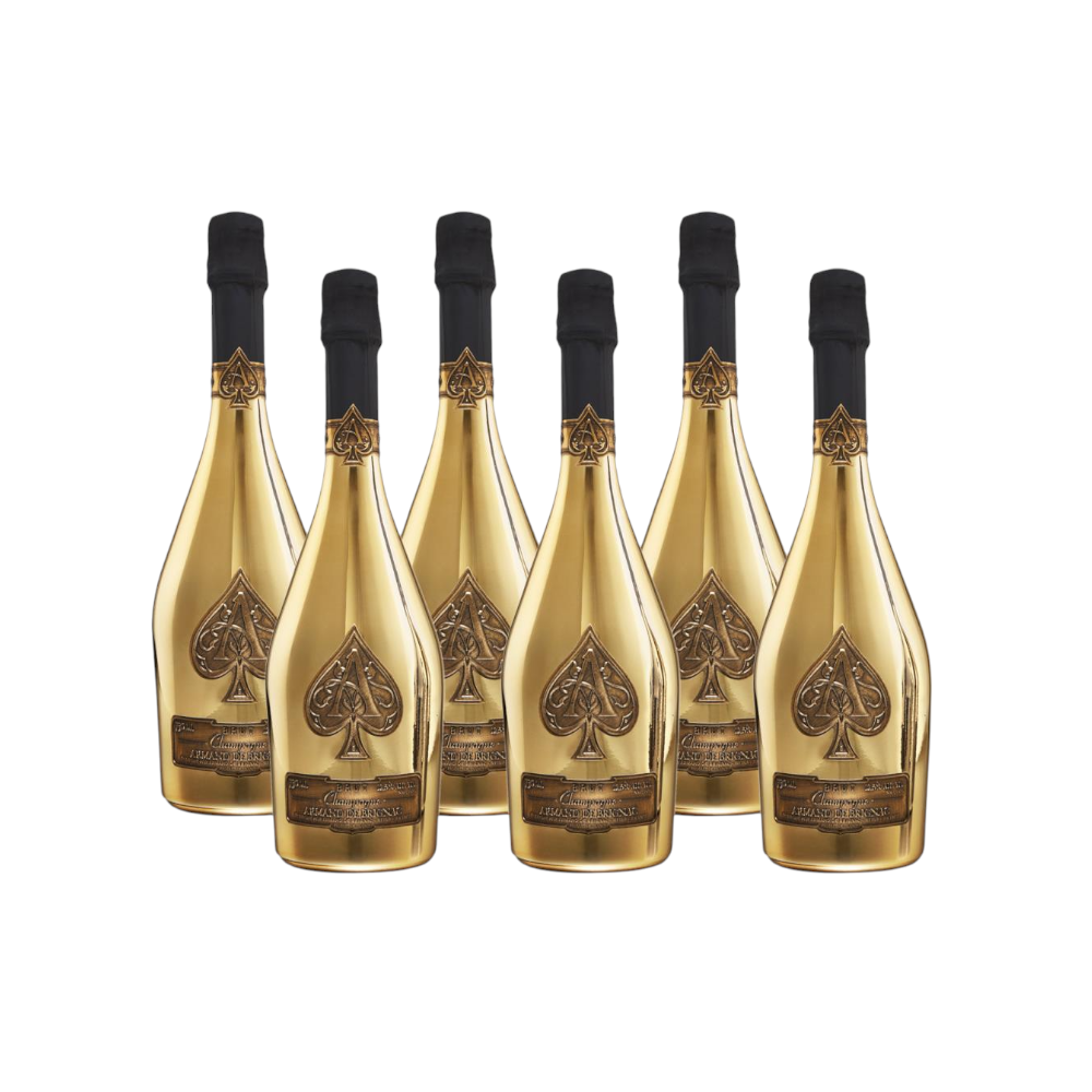 Armand de Brignac Ace of Spades Gold 750ml x 6 bottles