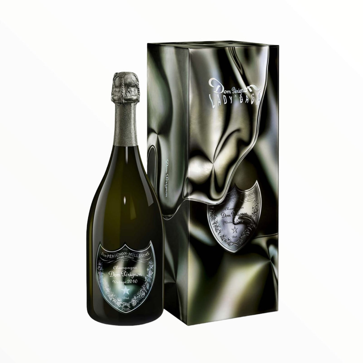 2010 Dom Perignon x Lady Gaga gift box 750ml