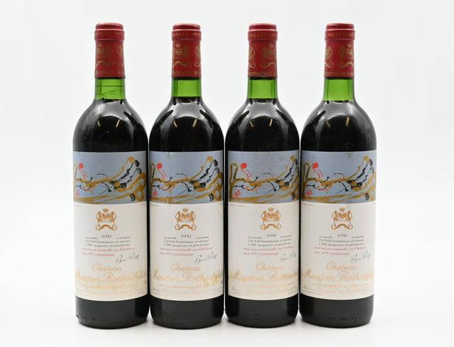 1981 Chateau Mouton Rothschild 木桐酒庄 法国 波尔多 梅多克 波雅克