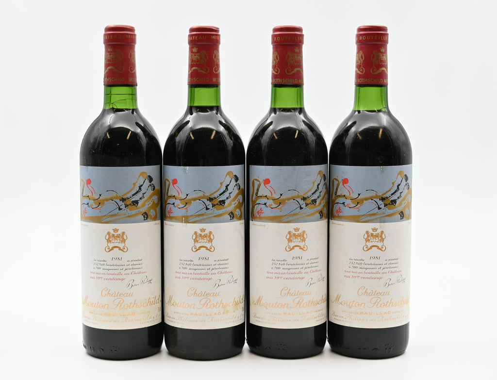 1981 Chateau Mouton Rothschild 木桐酒庄 法国 波尔多 梅多克 波雅克